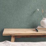 HY82142 Soft Plaster Motif Green Silver Grey Wallpaper