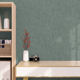 HY82142 Soft Plaster Motif Green Silver Grey Wallpaper