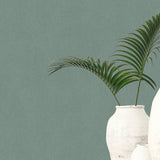 HY82157 Plain Texture Green Wallpaper