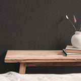 HY82162 Plain Texture Black Wallpaper 