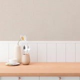 HY82163 Plain Texture Beige Wallpaper 