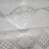 Z90045 LAMBORGHINI 2 Honeycomb dots off white textured square ornaments faux concrete Wallpaper rolls