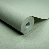 IC1013 Textile Plain Green Wallpaper