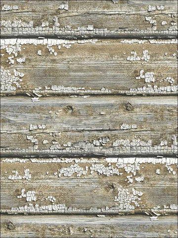 IR50205 Chipped Wood Wallpaper