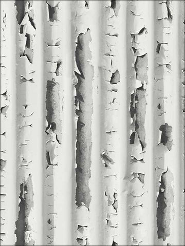 IR50610 Corrugated Metal Wallpaper