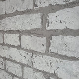IR50800 Modern Brickwork white light gray faux brick pattern Wallpaper rolls 3D
