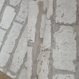 IR50800 Modern Brickwork white light gray faux brick pattern Wallpaper rolls 3D

