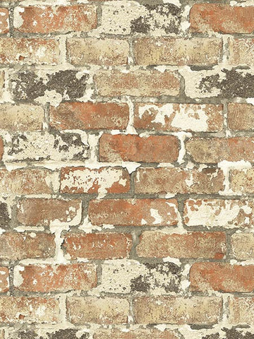 IR70201 Brick Foundation Wallpaper