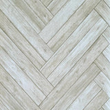 IR70406 Light brown soft beige zigzag herringbone Distressed faux wood planks Wallpaper