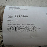 IR70608 3D antique tile scrollwork pattern design wallpaper Gray brass wallcoverings 3-D
