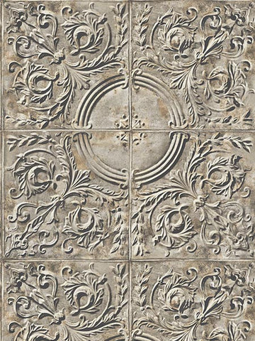 IR70608 Metal Ceiling Tiles Wallpaper