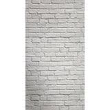 IR72008 Modern Light Gray faux distressed rustic brick loft contemporary wallpaper rolls