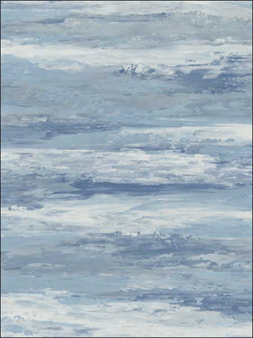 JB21302 Palette Knife Texture Blue Wallpaper