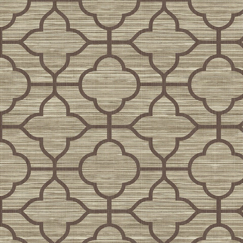 JC21506 Lattice Textile String Wallpaper