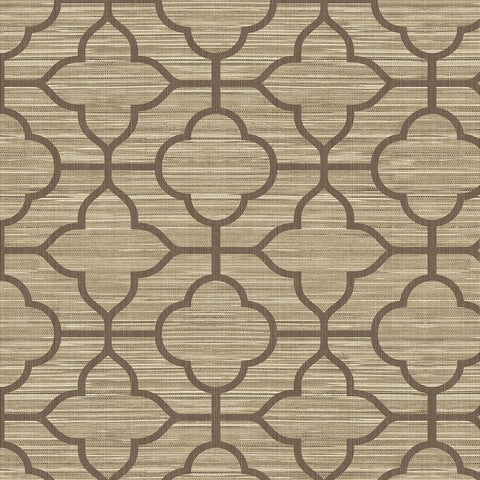 JC21516 Lattice Textile String Wallpaper