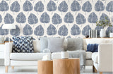 JC30302 Lindsborg Nautical Blue Wallpaper