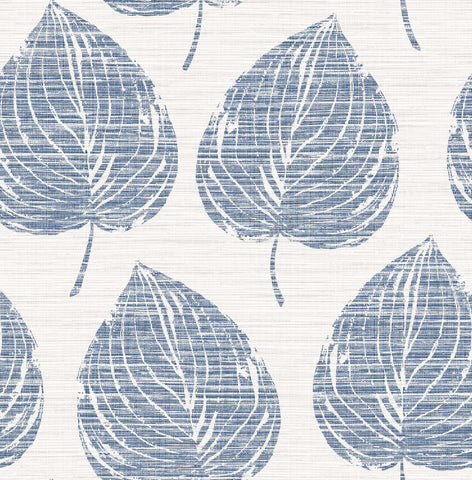 JC30302 Lindsborg Nautical Blue Wallpaper