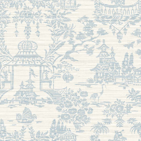 JC30502 McCook  Blue Crane Wallpaper