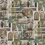 JMW1011.01 Peacock Arches Wallpaper