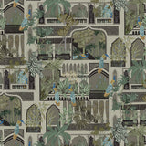 JMW1011.11 Peacock Arches Wallpaper