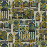JMW1011.21 Peacock Arches Wallpaper 