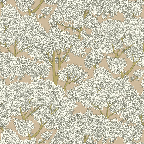 JMW1014.31.0 Stockend Woods Green Botanical Kravet Couture Wallpaper