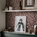 JMW1016.21 Coral Espresso Wallpaper 