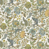 JMW1022.01 Chameleon Trail Wp Green Animals Wallpaper