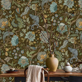 JMW1022.21 Chameleon Trail Wp Brown Animals Wallpaper