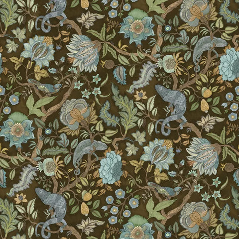 JMW1022.21 Chameleon Trail Wp Brown Animals Wallpaper