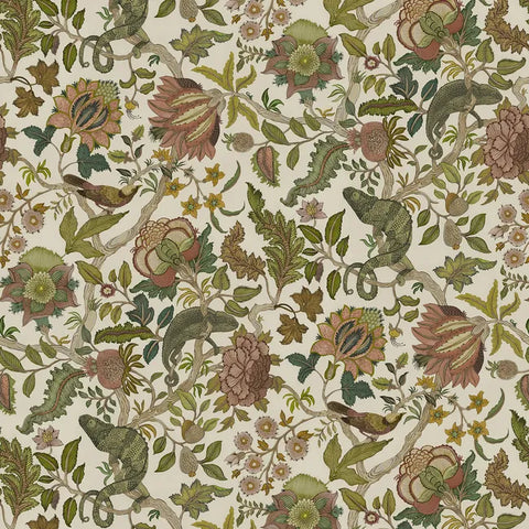 JMW1022.51 Chameleon Trail Wp Brown Animals Wallpaper