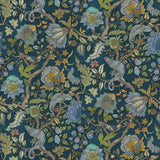 JMW1022.61 Chameleon Trail Wp Blue Animals Wallpaper