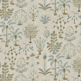  JMW1023.41 Cynthia Wp Beige Botanical Wallpaper