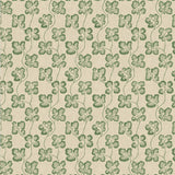 JMW1024.01 Cabbage Check Wp Green Botanical Wallpaper