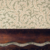 JMW1025.21 Frond Ogee Green Lattice Wallpaper 