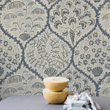 JMW1029.21 Sowerby Blue Abstract  Wallpaper 
