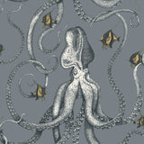 JMW1030.11 Octopoda Grand Blue Novelty Wallpaper 