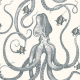 JMW1030.31 Octopoda Grand Grey Novelty Wallpaper