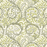 JMW1031.21 Butterrow Green Botanical Wallpaper