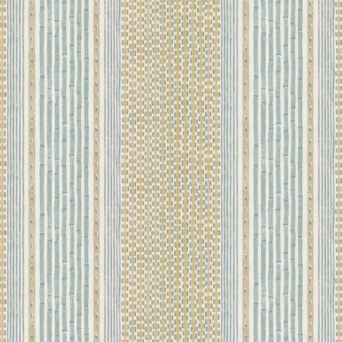  JMW1042.11 Rita Stripe Blue Geometric Wallpaper