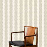 JMWRSCA.05 Scallop Stripe Beige Stripes Wallpaper