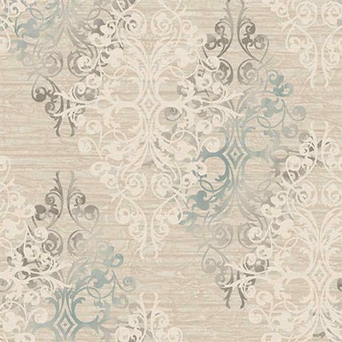 JP30702 Champlain Damask Wallpaper