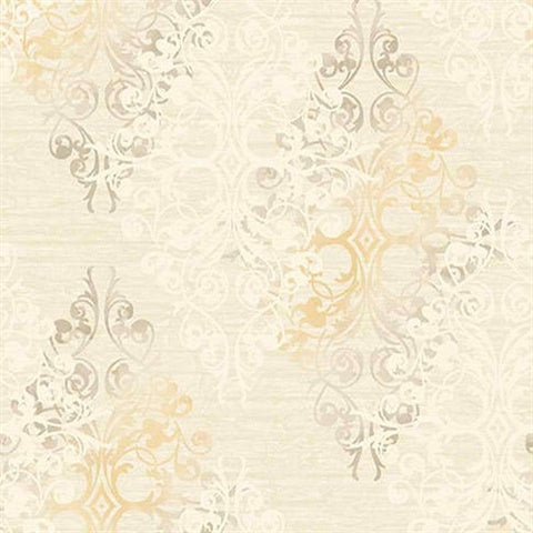 JP30708 Champlain Damask Wallpaper