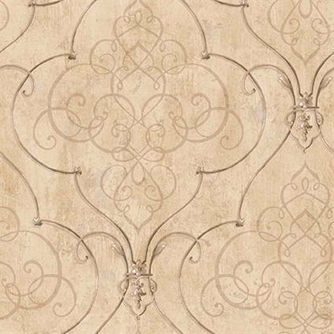 JP31806 Fremont Ironwork Wallpaper