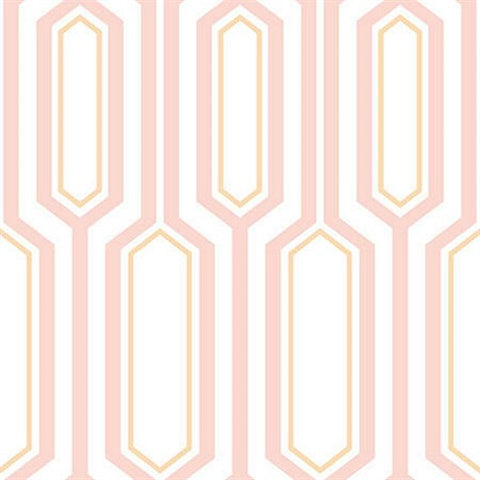 KJ50600 Pink Peach Fi Fi Wallpaper