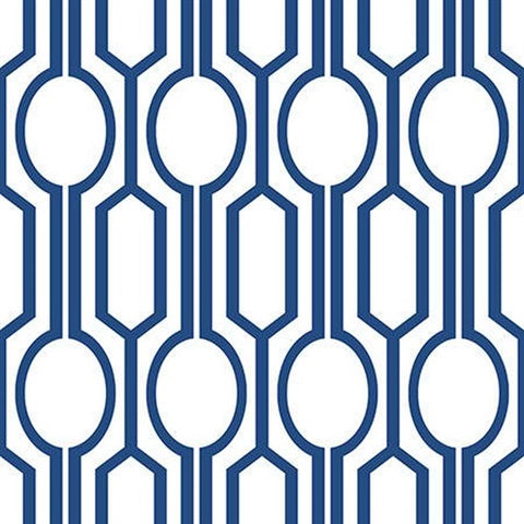 KJ51432 Blue Hopscotch Wallpaper