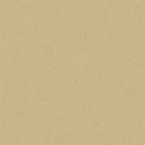 KT10153 Tailored Linen Ochre Wallpaper