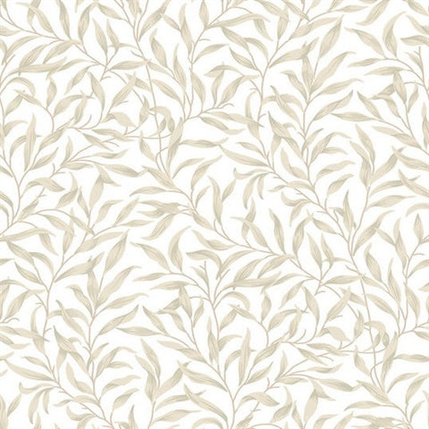 KT20908 Willow Leaf Trail Sand Dune Wallpaper