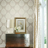 KT2142 Teardrop Damask Wallpaper