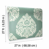 KT2146 Teardrop Damask Wallpaper 